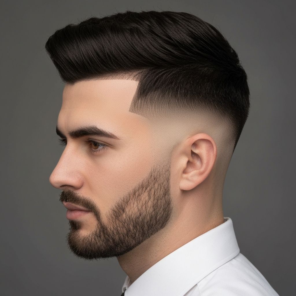 Corte degradê moderno